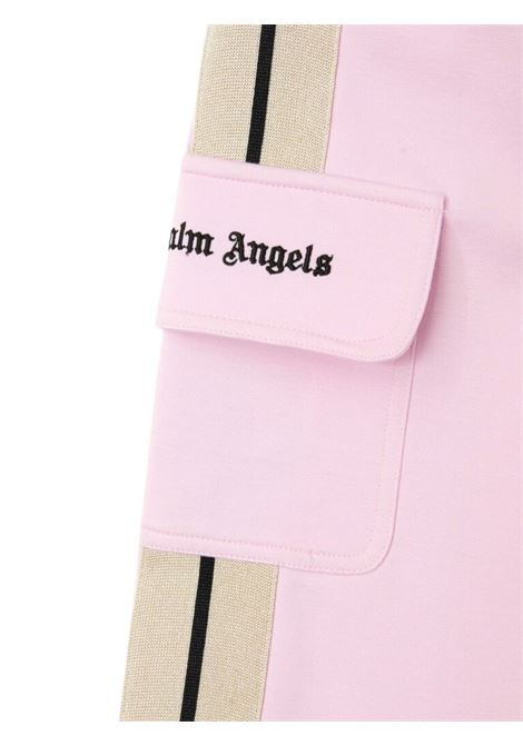 Pantalone bambina rosa in viscosa PALM ANGELS | PGCJ011S25FLE/DELROSA